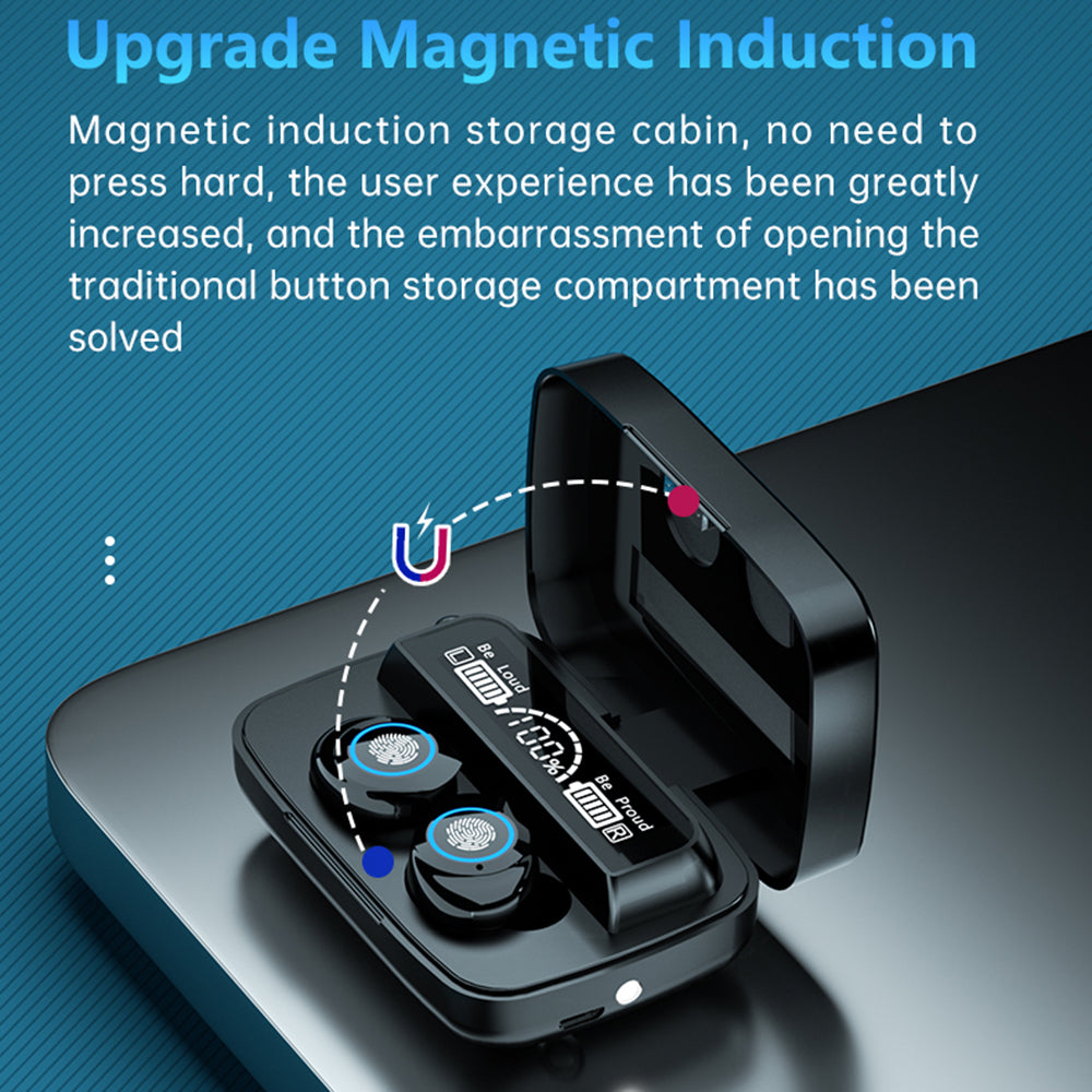 TWS Bluetooth Earbuds with Digital Display