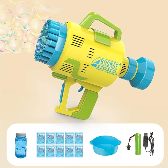 Rocket Electric Bubble Maker (48 Holes)