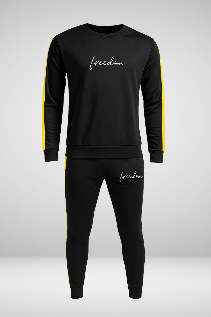 Men's Polyester Printed Tracksuit