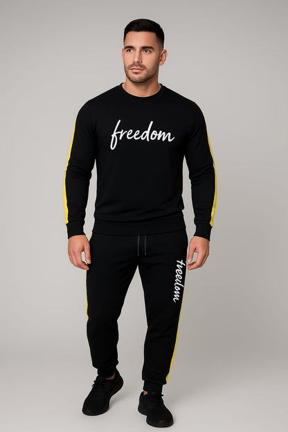 Men's Polyester Printed Tracksuit