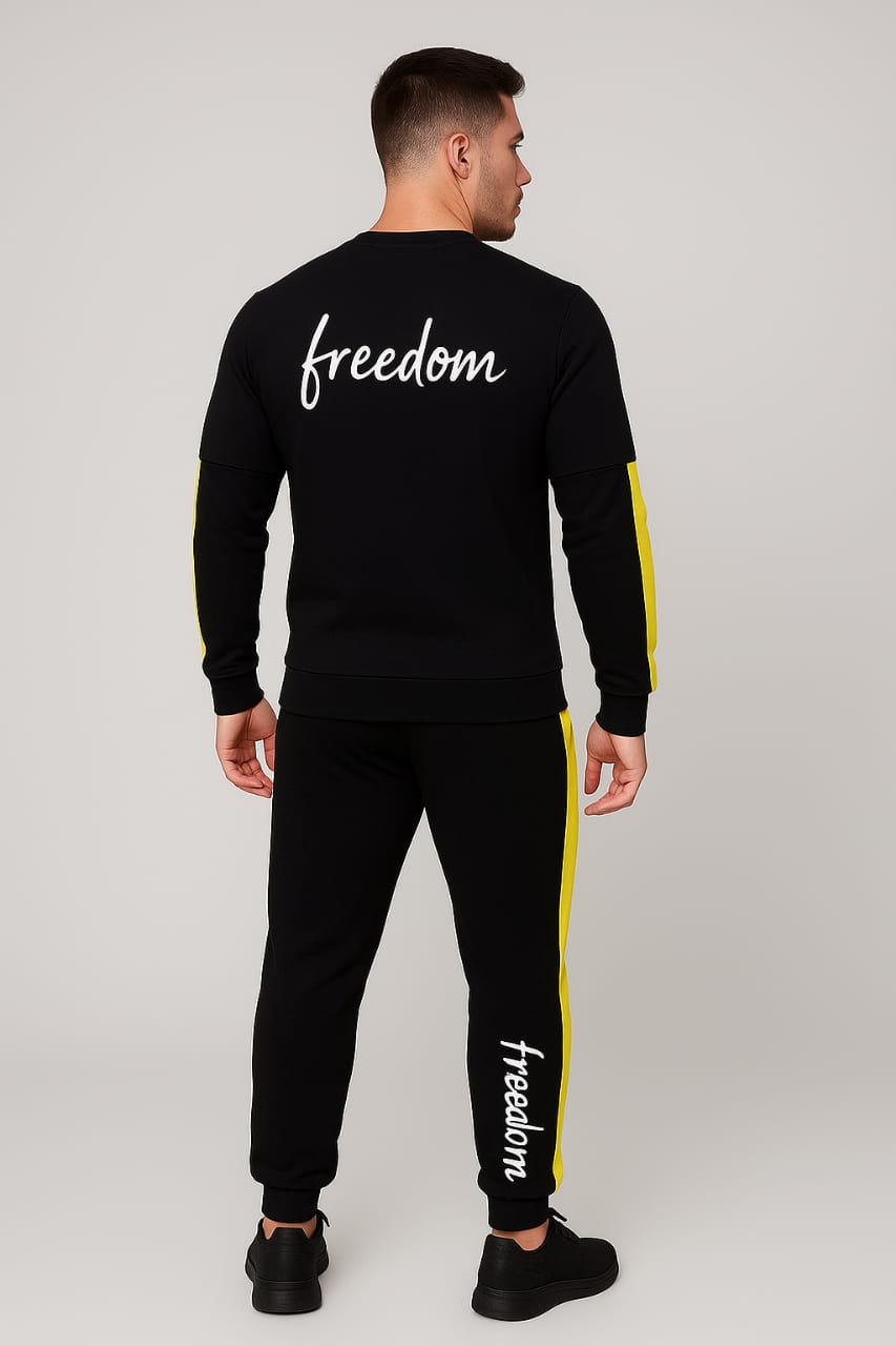 Men's Polyester Printed Tracksuit