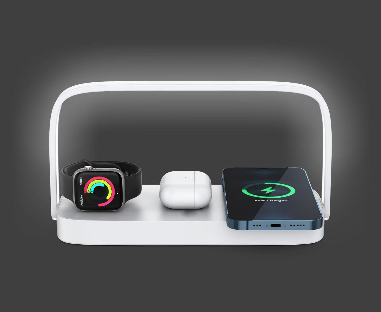 3-in-1 Wireless Charger with Night Lamp